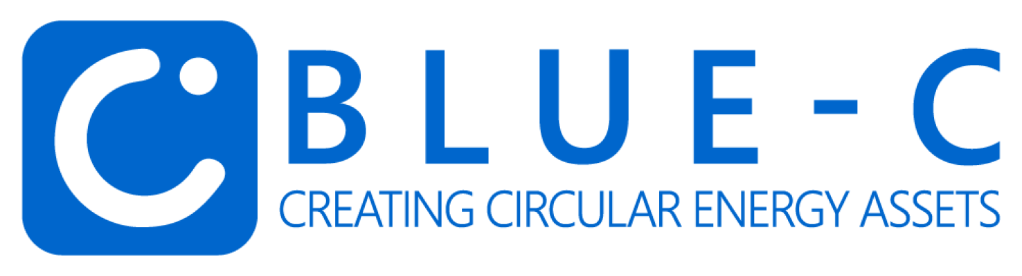 Blue-C logo met tekst 2024